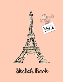 Sketch Book: Paris Themed Background