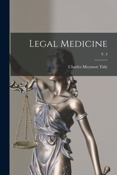 Paperback Legal Medicine; v. 3 Book