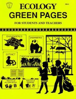 Paperback Ecology Green Pages for Students and Teachers Book