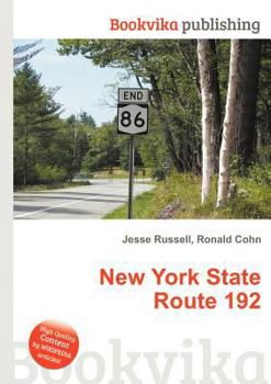 Paperback New York State Route 192 Book