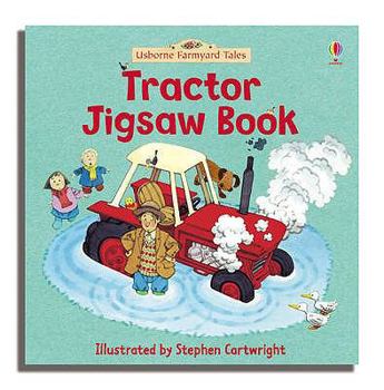 Hardcover Tractor Jigsaw Book