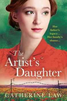 Paperback The Artist's Daughter [Large Print] Book