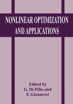 Paperback Nonlinear Optimization and Applications Book