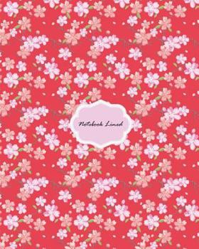 Paperback Notebook Lined: Japanese style: Notebook Journal Diary, 120 Lined pages, 8" x 10" Book