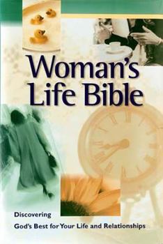 Hardcover Woman's Lifebible Integrating Faith Into Every Area Of A Woman's Life Book