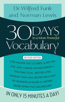 Paperback 30 Days to a More Powerful Vocabulary Book