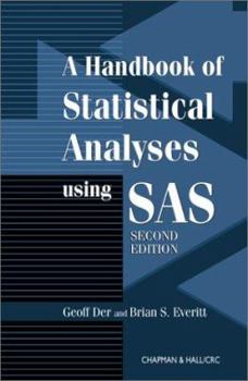Paperback Handbook of Statistical Analyses Using Sas, Second Edition Book