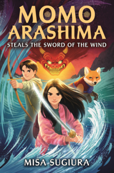 Library Binding Momo Arashima Steals the Sword of the Wind Book