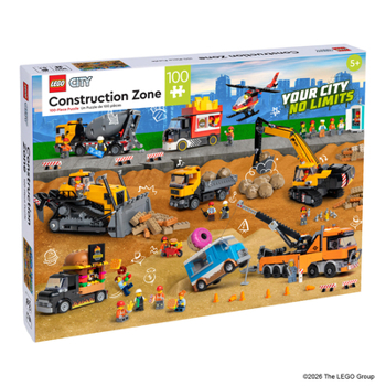 Misc. Lego City Construction Zone 100-Piece Puzzle Book