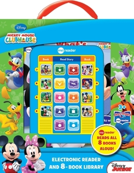 Hardcover Mickey Mouse Clubhouse - Me Reader Electronic Reader and 8-Book Library - Pi Kids Book