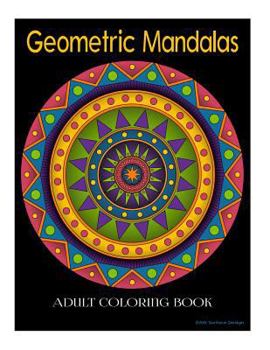 Paperback Geometric Mandala Adult Coloring Book