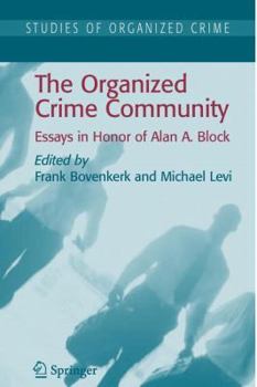 Paperback The Organized Crime Community Book