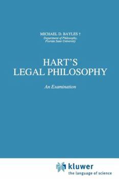 Paperback Hart's Legal Philosophy: An Examination Book