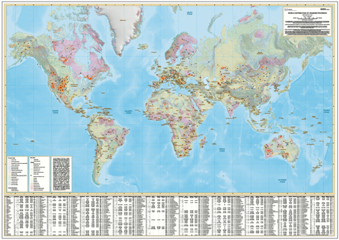Misc. World Distribution of Uranium Provinces Book