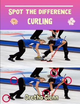 Paperback Spot the difference Curling: Picture puzzles for adults Can You Really Find All the Differences? Book