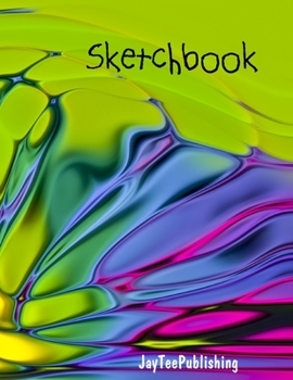 Sketchbook: Artist Sketchbook Draw and Write Journal. 103 Blank Paper with Black Rounded Corner Frame for Sketching, Drawing and Writing. Multi.