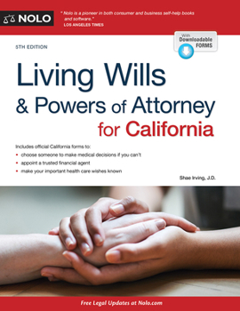 Paperback Living Wills and Powers of Attorney for California Book