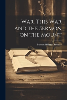 Paperback War, This war and the Sermon on the Mount Book