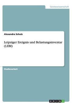 Paperback Leipziger Ereignis und Belastungsinventar (LEBI) [German] Book
