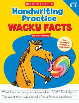 Paperback Handwriting Practice: Wacky Facts: Grades K-3 Book