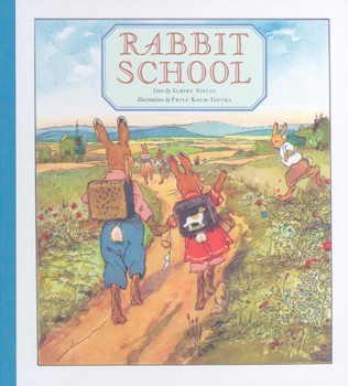 Hardcover Rabbit School: A Light-Hearted Tale Book