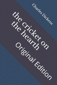 Paperback The cricket on the hearth: Original Edition Book