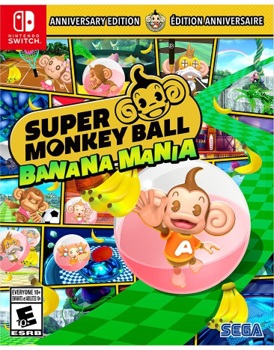 Game - Nintendo Switch Super Monkey Ball Banana Mania Book