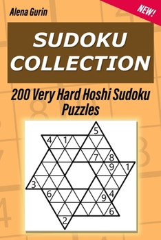 Paperback Sudoku Collection: 200 Very Hard Hoshi Sudoku Puzzles Book