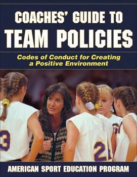 Paperback Coaches' Guide to Team Policies Book