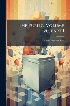 Paperback The Public, Volume 20, part 1 Book