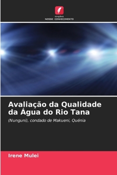 Paperback Avaliação da Qualidade da Água do Rio Tana [Portuguese] Book