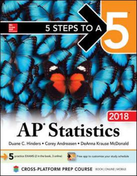 Paperback 5 Steps to a 5: AP Statistics 2018 Book