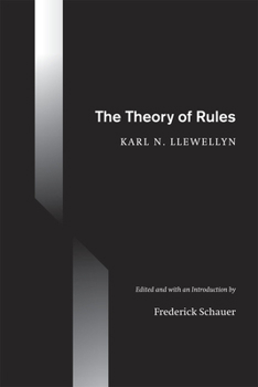 Hardcover The Theory of Rules Book