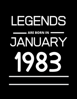 LEGENDS are born in January 1983: 2020 Daily Diary: One page per day with month tabs, one year 366 day fully line and dated journal. The Homemaker's Friend. Jan 1, 2020 to Dec 31, 2020