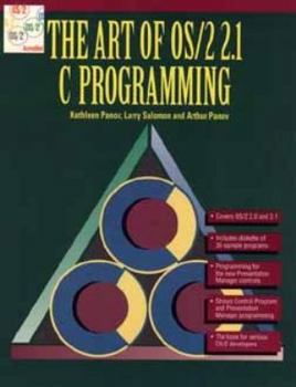Paperback Art of OS/2 2.1 C Programming Book