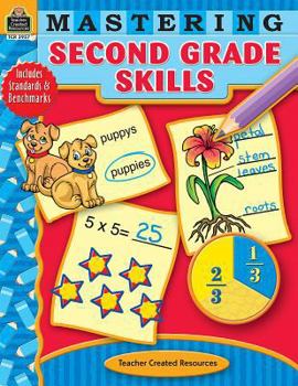 Paperback Mastering Second Grade Skills Book