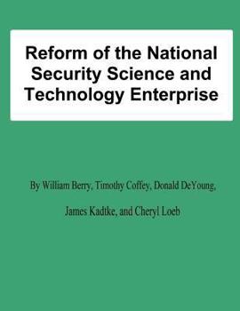 Paperback Reform of the National Security Science and Technology Enterprise Book