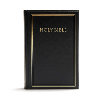 Hardcover KJV Pew Bible, Black Hardcover Book