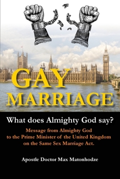 Paperback Gay Marriage - What Does Almighty God Say? Book
