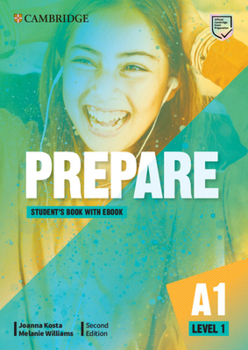 Paperback Prepare Level 1 Student's Book with eBook [With eBook] Book