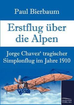 Paperback Erstflug über die Alpen [German] Book