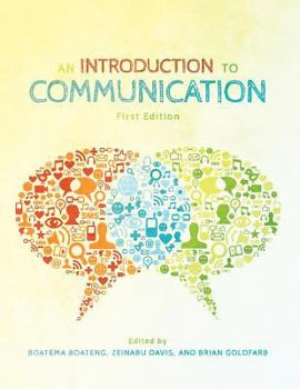 Paperback An Introduction to Communication Book