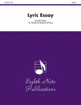 Paperback Lyric Essay: Score & Parts Book