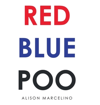 Hardcover Red Blue Poo Book