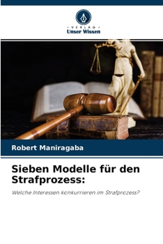 Paperback Sieben Modelle für den Strafprozess [German] Book
