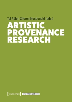 Paperback Artistic Provenance Research Book