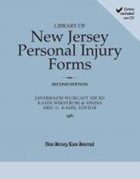 Paperback Library of New Jersey Personal Injury Forms Book