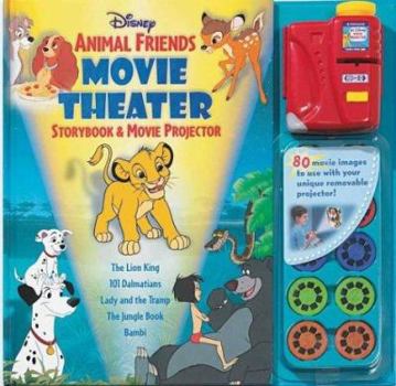 Hardcover Disney Animal Friends Movie Theater Storybook [With Projector] Book