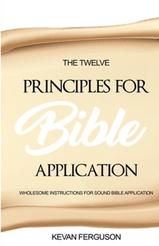 The Principles of Bible Application