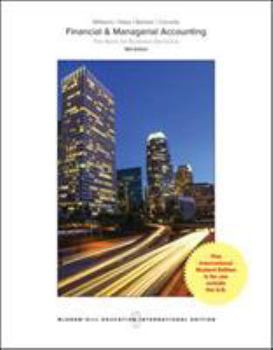 Paperback Financial & Managerial Accounting Book